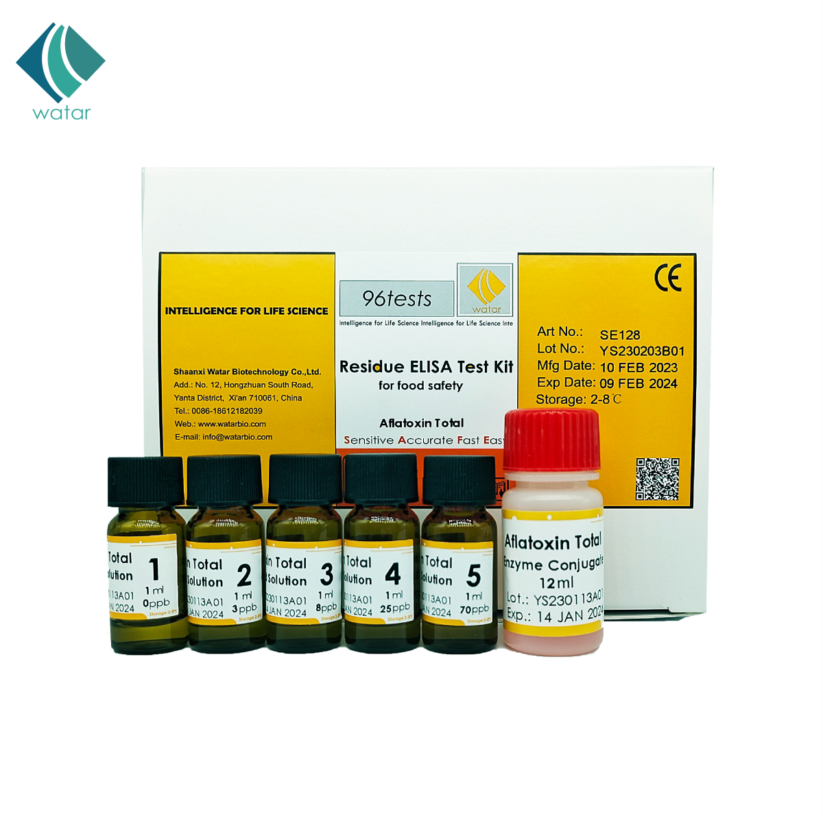 SE130 T2 ELISA Test KitShaanxi Watar Biotechnology Co.,Ltd.